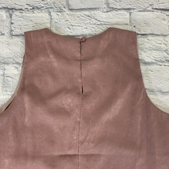 GILLI Mauve Pink dressy Tank Top. Size Small. Layered - Picture 6 of 10